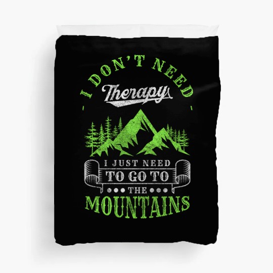 Mountaineering Mountain Hike Abseiling Duvet Covers