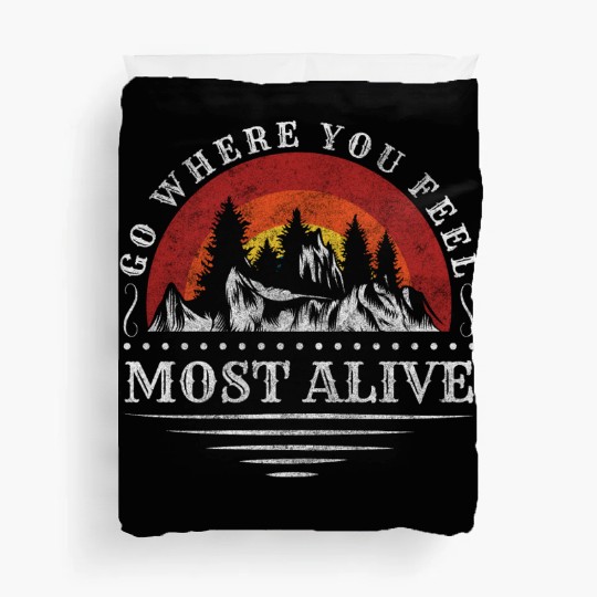 Mountaineering Peak Goal Duvet Covers