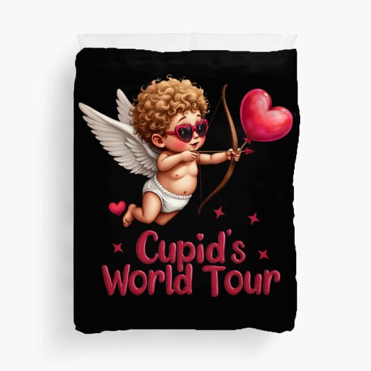 Cupid world tour Duvet Covers