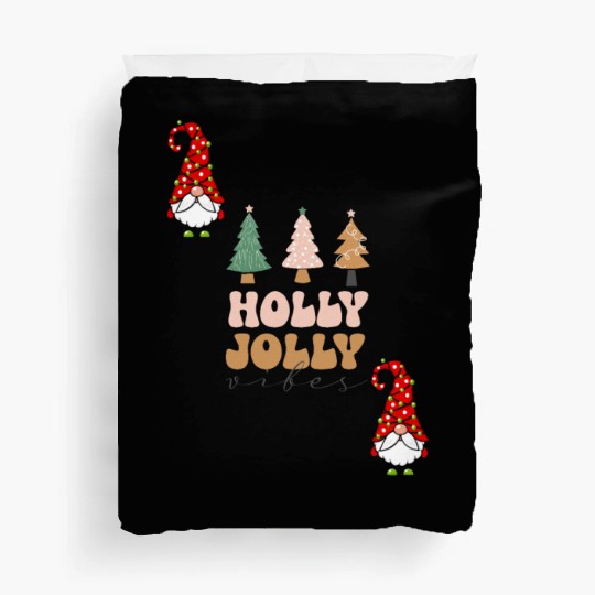 Holly Jolly Vibes Duvet Covers