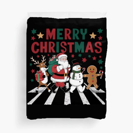 Christmas Merry Christmas For Gift Santa Claus Duvet Covers
