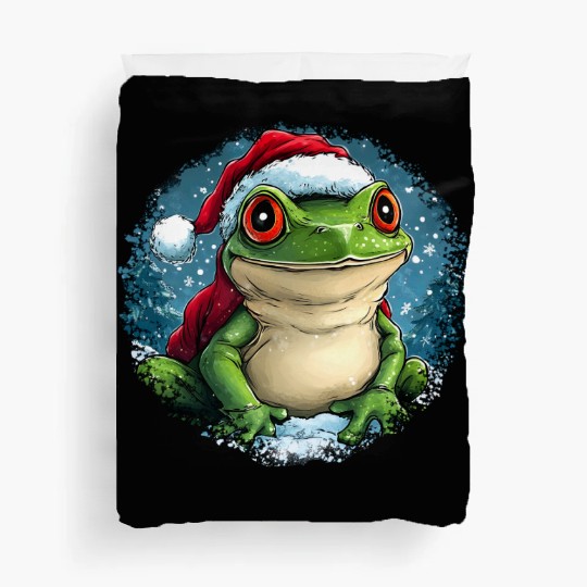 Frogs Christmas Duvet Covers