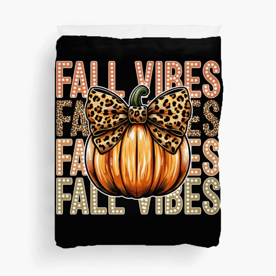 Festive Fall Vibes with Pumpkin Duvet Covers