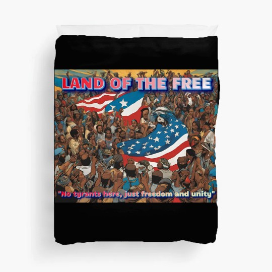 Land Of The Free Duvet Covers