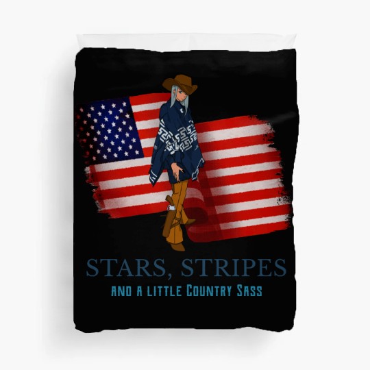 Stars, Stripes, and a Little Country Sass Duvet Covers