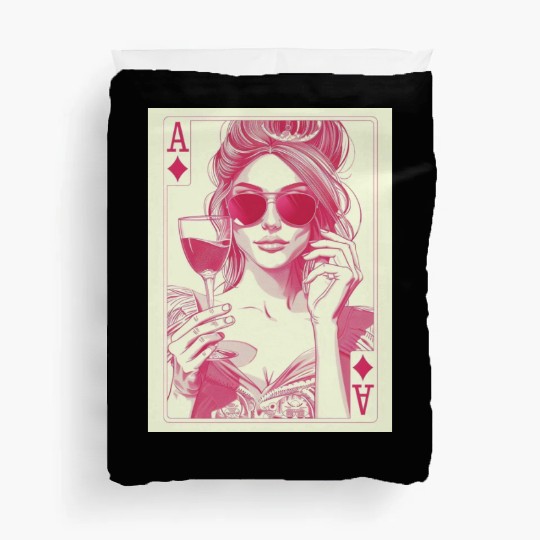 joker girl Duvet Covers