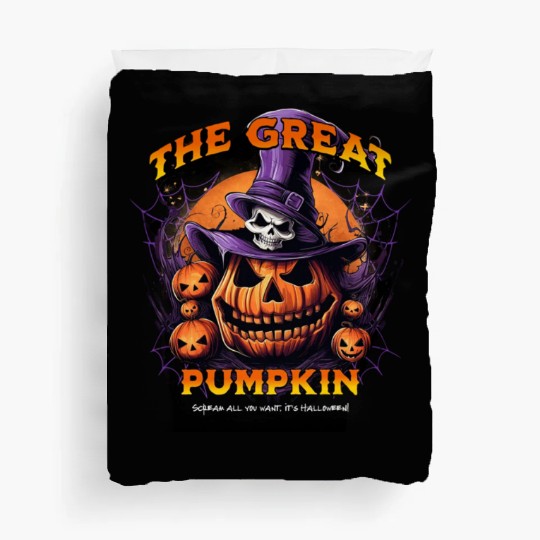 The Great Pumpkin: A Halloween Legend Duvet Covers