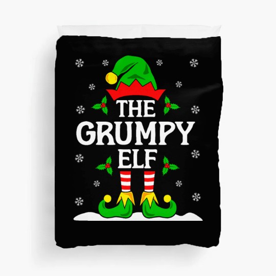 The Grumpy Elf Duvet Covers