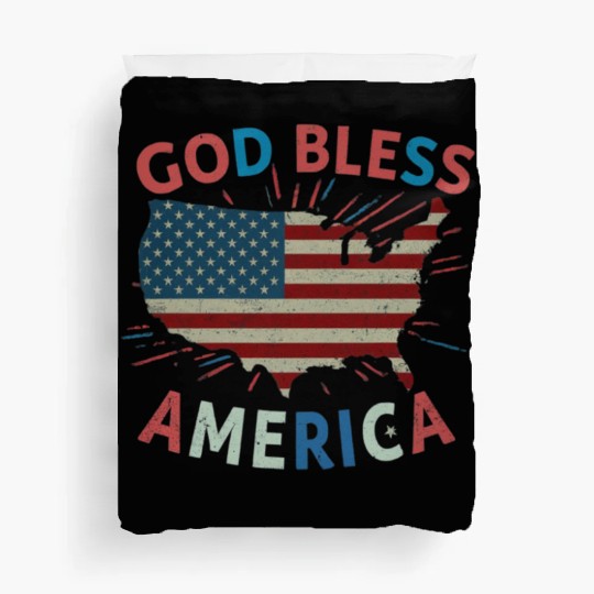 God Bless America Duvet Covers Design