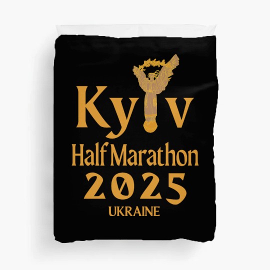 Kyiv Half Marathon – 2025 – Ukraine Duvet Covers