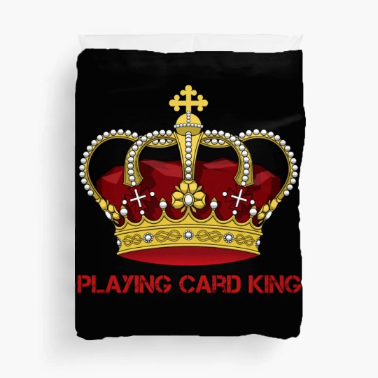 Playing card king ## Duvet Covers