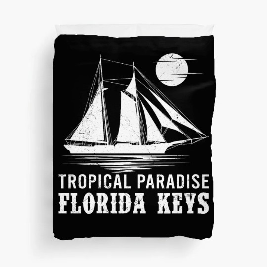 Florida TROPICAL PARADISE KEY-WEST COAST Duvet Covers