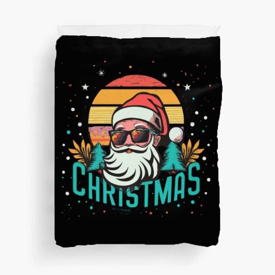 Vintage Santa s Greetings Duvet Covers