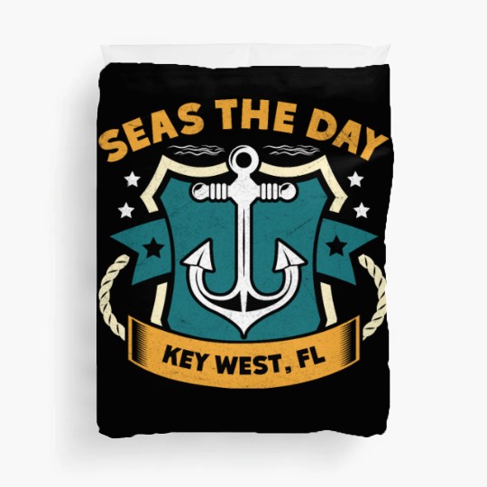 Key-West SEAS A DAY KEY-WEST SEAS Yachting Duvet Covers