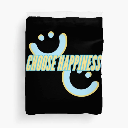 Choose Happiness | phozos Duvet Covers
