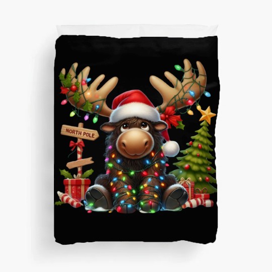 North Pole Readers Duvet Covers