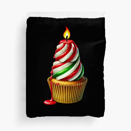 Christmas ice cream, Merry Christmas Duvet Covers