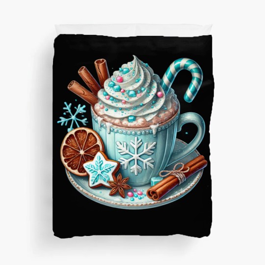 Christmas ice cream, Coquette Chistmas Duvet Covers