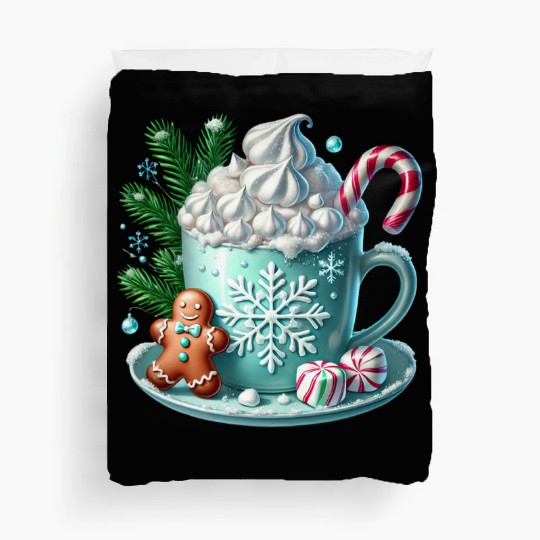 Christmas ice cream, Coquette Chistmas Duvet Covers