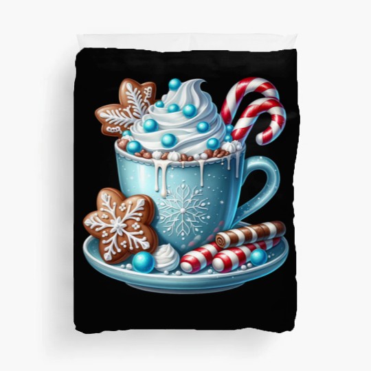 Christmas ice cream, Coquette Chistmas Duvet Covers