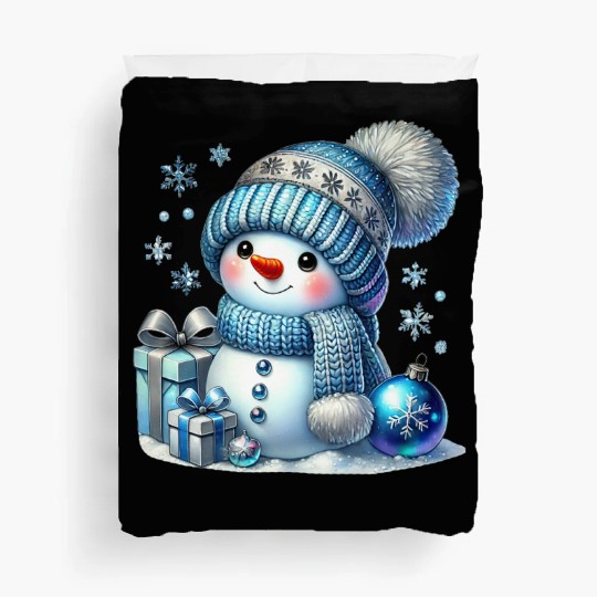 Snowman Christmas, Cute Christmas Duvet Covers