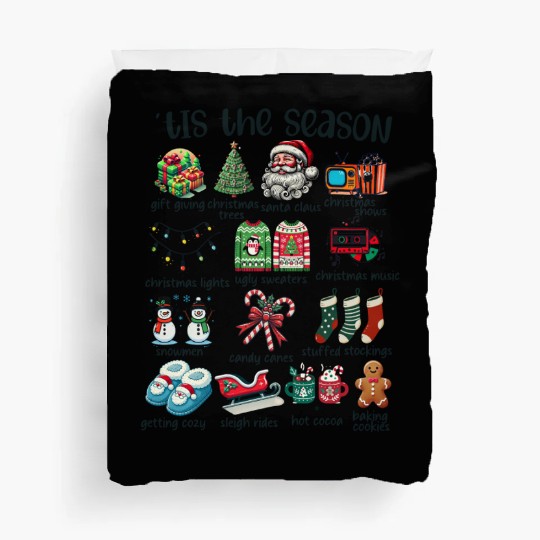 Tis The Season Low Duvet Covers