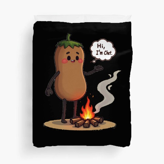 Chestnuts Roasting Christmas Cartoon Duvet Covers