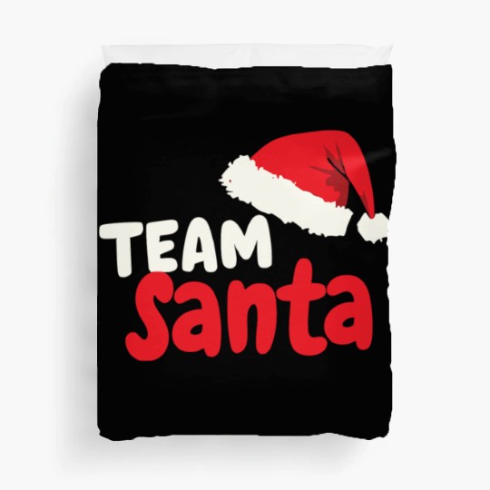 Team Santa Santa Claus Christmas Santa Claus Duvet Covers