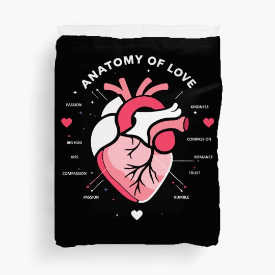 ANATOMY OF LOVE Duvet Covers