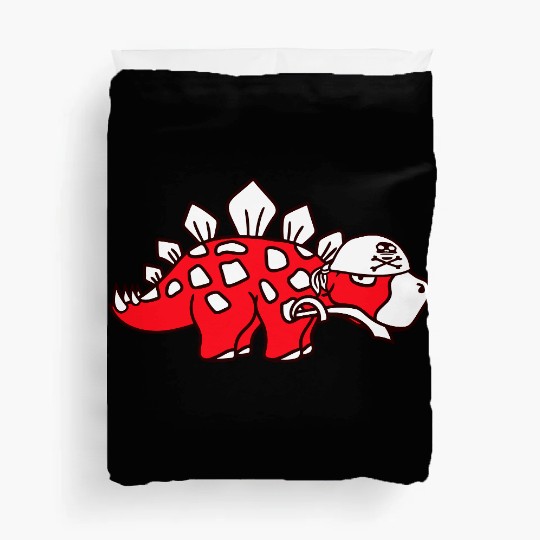 Stegosaurus Dinosaur Sabre Pirate Captain Dino Fun Duvet Covers