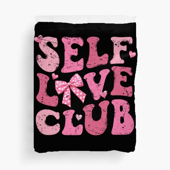 Self Love Club, Valentine Retro Duvet Covers