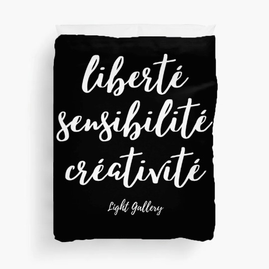 Liberty sensitivity creativity Duvet Covers