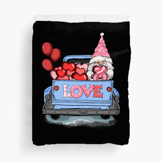 Gnomes Valentines Revelin Duvet Covers