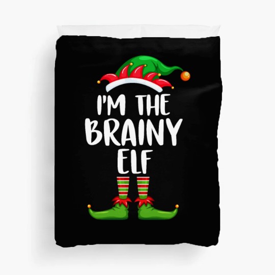 I'm The Brainy Elf Duvet Covers Matching Family Christmas