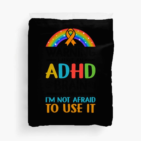 Autism Awareness Neurodivergent ADHD Duvet Covers