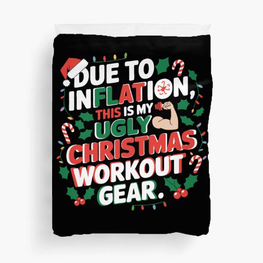 Inflation-Proof Christmas Workout Duvet Covers