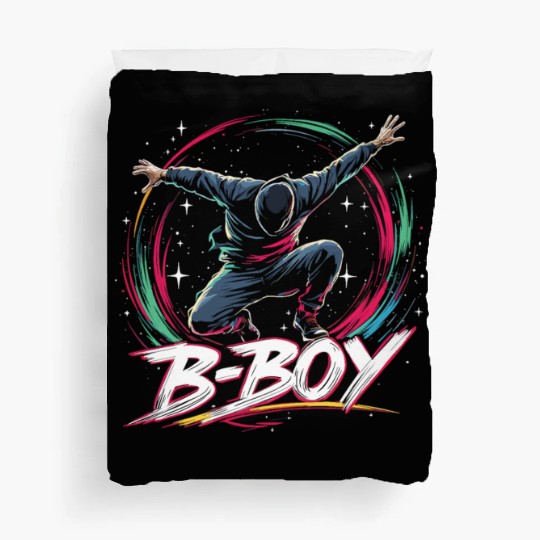 B-Boy Breakdance Breakdancer Urban Hip Hop Duvet Covers