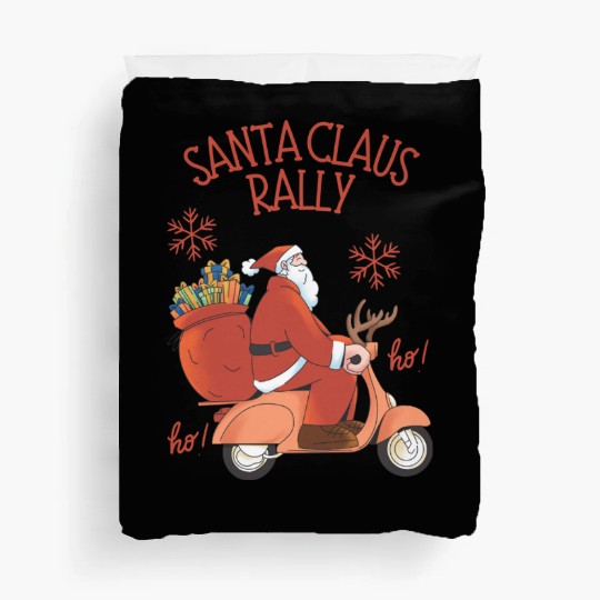 Santa Claus Rally Duvet Covers