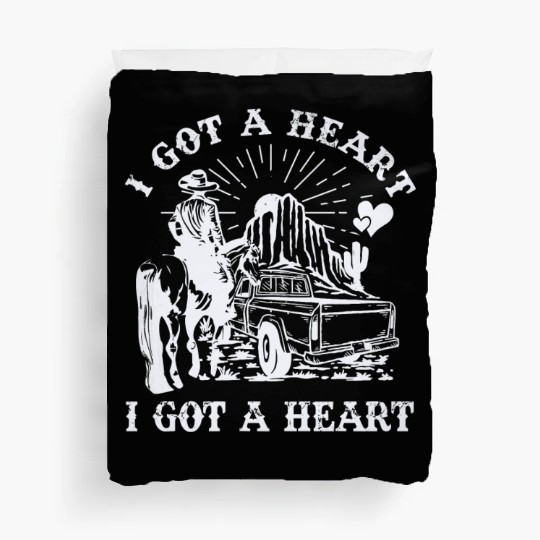 I Got A Heart Like A Truck Duvet Covers