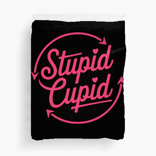 Stupid Cupid Sublimation Duvet Covers