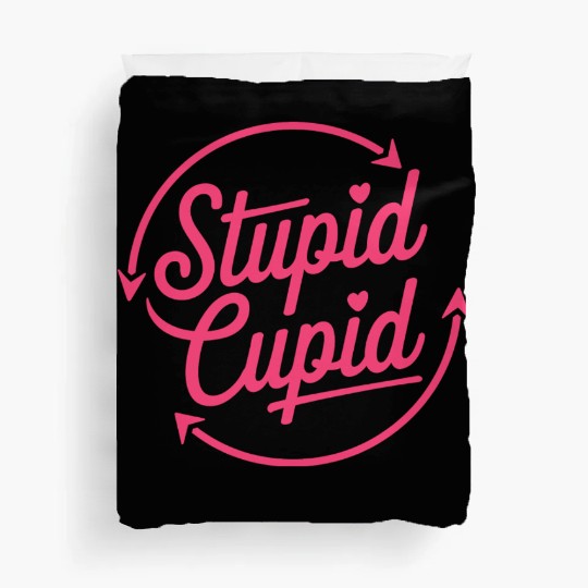 Stupid Cupid Sublimation Duvet Covers