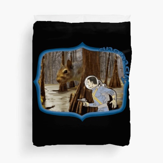 Otherworldly Sci-fi Squirrel Duvet Covers