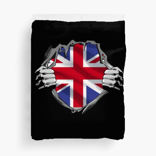 Union Jack Ripped Style UK Pride Duvet Covers
