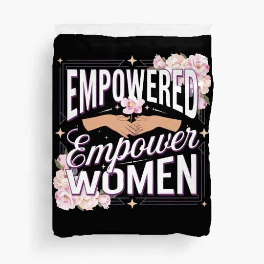 strength in sisterhood Duvet Covers