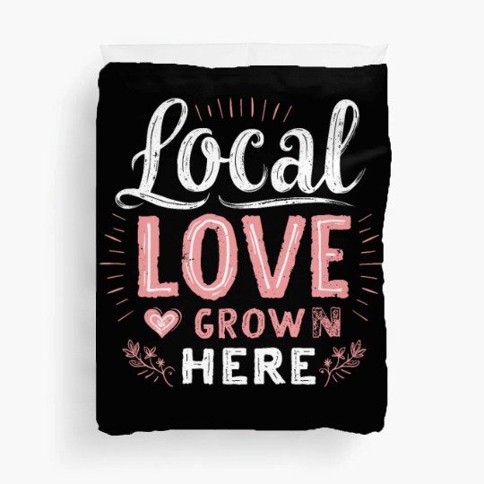 Farmers Market Vendor Fresh Produce and Local Duvet Covers