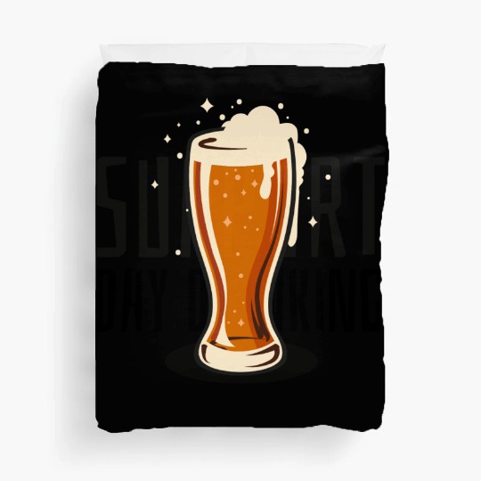 Support Day Drinking Duvet Covers