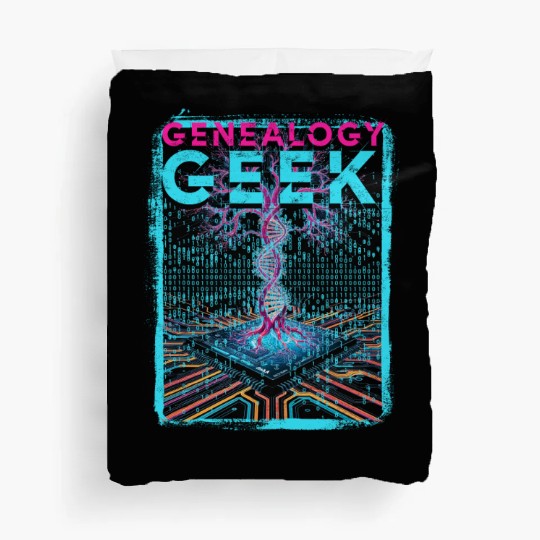Genealogy Genealogist Ancestry Genealogy Geek Duvet Covers