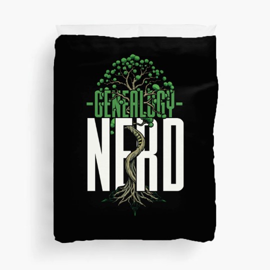 Genealogy Nerd Genealogist Ancestry Duvet Covers