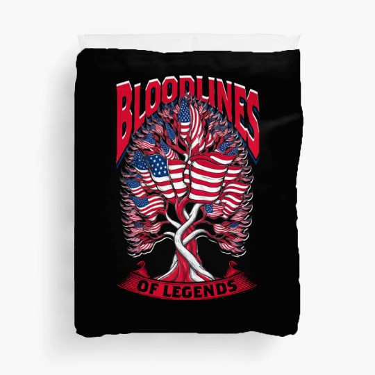 Genealogy Genealogist USA American Ancestry Duvet Covers