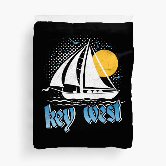 KEY-WEST FLORIDA Sunshine-State West Keys Duvet Covers
